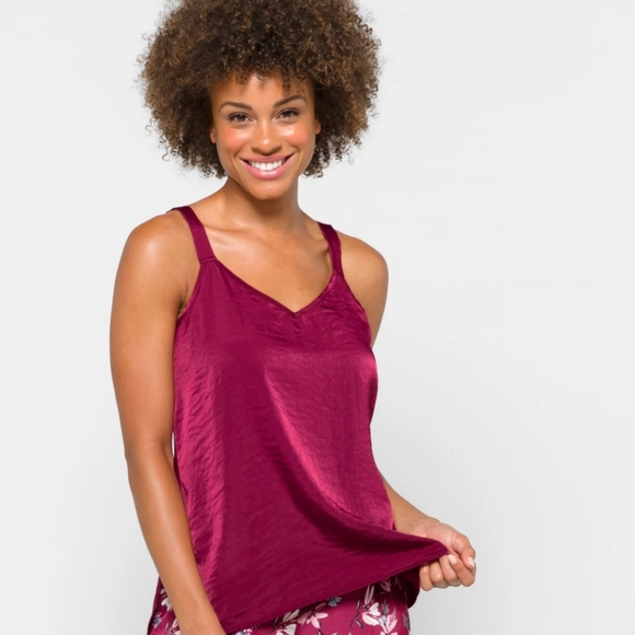 BOBEAU SLEEPWEAR Other - Washed Satin Tank